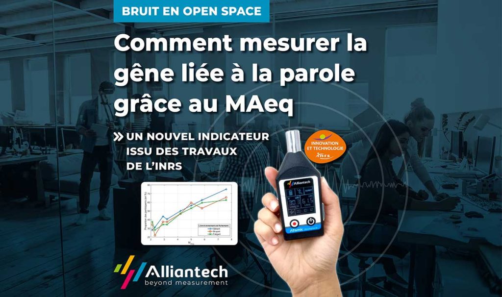 Bruit en open spaces : comment mesurer la gêne liée à la parole grâce au MAeq